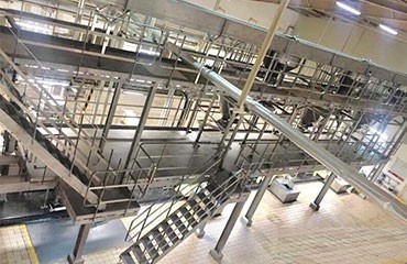 食品衛(wèi)生級鋼構(gòu)系統(tǒng)建造